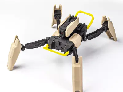TERRAWALKER robot 3D print model