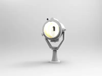 Printable Navy Searchlight 3D print model
