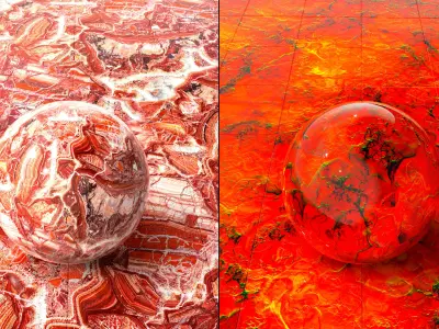 PBR Colored Marble Part 2 Texture