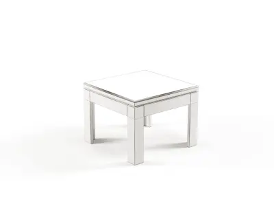 Modern Office Side Coffee Table 2 For Director Free 3D model