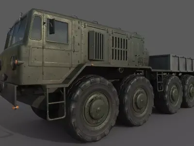 Maz 537L 3D model