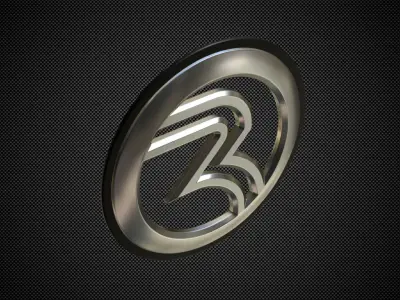 sampo rosenlew logo 3D model