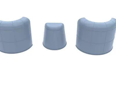 Anti blast covers 3D print model