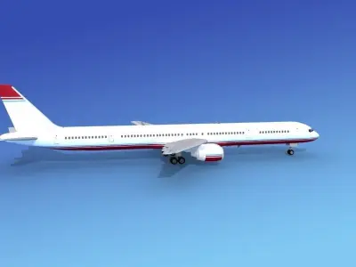 Boeing 757-300 Corporate 4 3D model