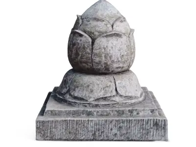 Stone Column - Photogrammetry 3D model