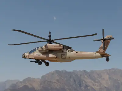 IDF Apache AH-64 Peten 3D print model