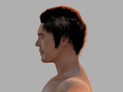 Robert Downey Jr 3D model