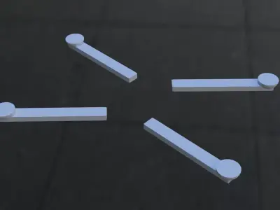 Drone-Bot52 Low-poly 3D model