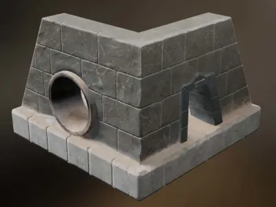 Egypt Room Free low-poly 3D model