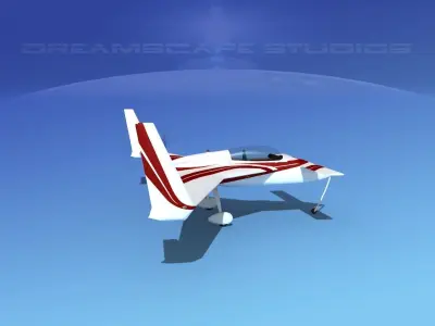 Rutan VariEze V06 3D model