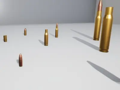 Ammo pack Free low-poly 3D model