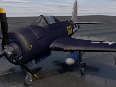 Ryan FR-1 Fireball 3D model