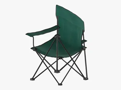Camp armchair folding  3D model