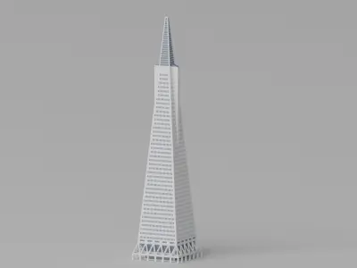 Transamerica Pyramid San Francisco 3D model
