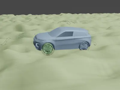 Range Rover EVOUQUE 3D model