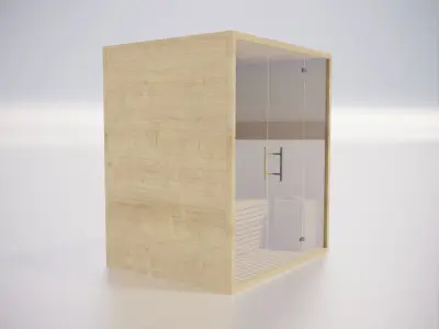 FINNISH OUTDOOR SAUNA 3D model