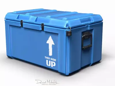 Equipment Case LOOT - PBR Low-poly 3D model