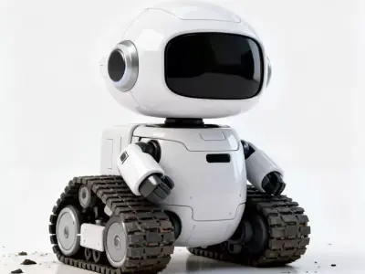 Robotic Companions Stylized Retro AND Futuristic Mech Collection 3D Model Pack