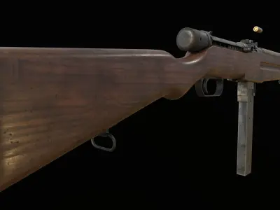 39M Danuvia  Low-poly 3D model