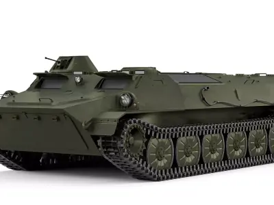 MT-LB 1964 3D model