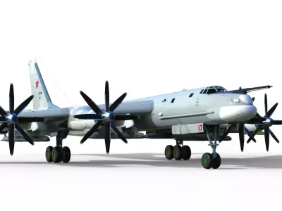 Tu-95 3D model