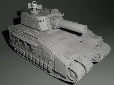 Heavy Tank 3D print model