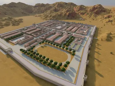 Historic city -Ancient City-rome 3D model