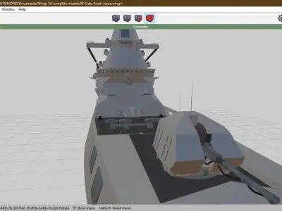 RF Lider Free low-poly 3D model