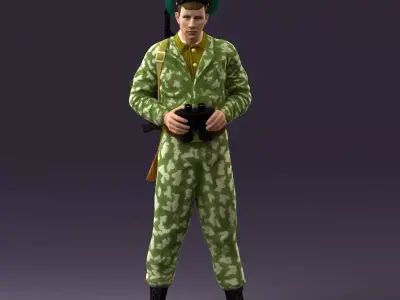 soviet scout 1107 3D model