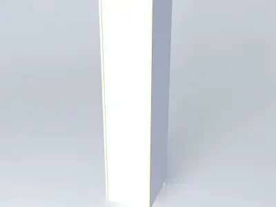 T0D tall shelf Free 3D model