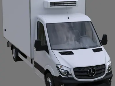 Mercedes-Benz Sprinter Ref 2015 3D model