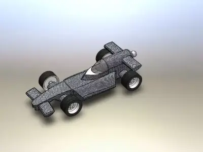 F1 car model Free 3D model