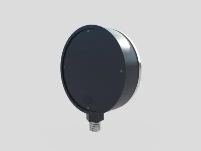 Pressure Gauge M11 Low-poly 3D model