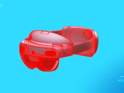 HoloLens 2 AR 3D model