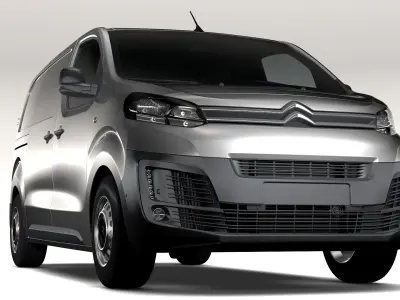 Citroen Jumpy L2 2017 3D model
