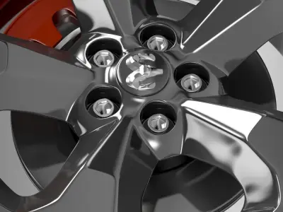 Ram Promaster City Tradesman wheel 2015 3D model