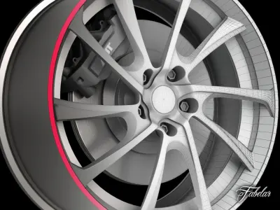 ABT rim 3D model