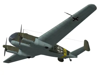Siebel Si204D 3D model