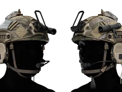 FALCOM OTE2000 Low-poly 3D model