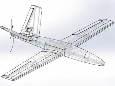 3D printable RC Drone FPVX 3D print model