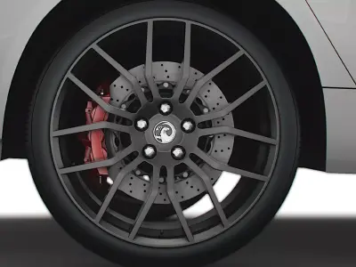 Vauxhall VXR8 2015 wheel 3D model