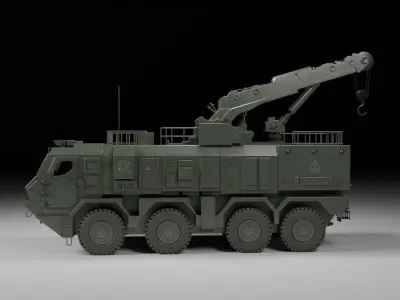 Military ARV Low-poly 3D model