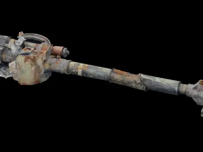 SCANS from Ukraine Military set 3 Low-poly 3D model