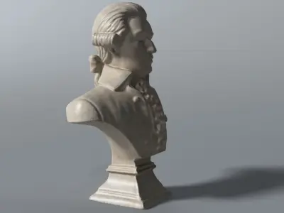 Mozart Bust 3D model