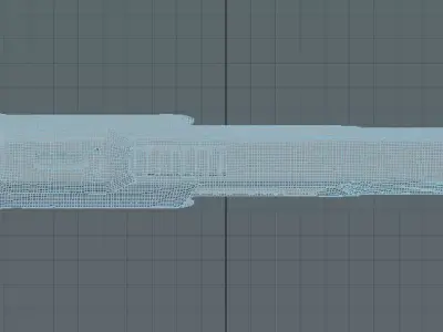 Sci-Fi Energy Launcher  Sci-Fi Gun 3D model