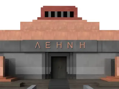 Lenin Mausoleum 3D model