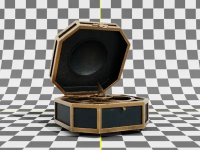 Jack Sparrow Compass 3D model