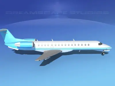 Embraer ERJ-140 Corporate 3 3D model