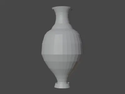 Ancient Vase Free low-poly 3D model