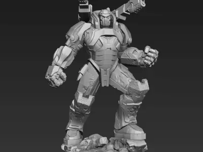 Lex Luthor War machine Superman STL 3d printing colllectibles 3D print model